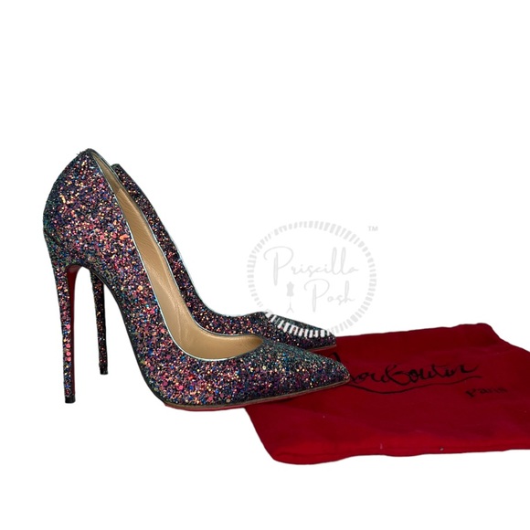 Christian Louboutin So Kate 120 Heels Dragonfly Blue Size 37 - Picture 5 of 17